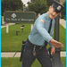 Policier sympatique -  Sympathetic policeman - Bennington, Vermont USA- 06-08-2008.