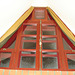 Room's window  -  Fenêtre de chambre /  Abbaye de St-Benoit-du lac au Québec  - 7-02-2009  - Photo originale