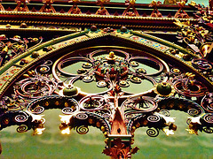 screen from hereford cathedral, v+a museum