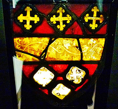 heraldic glass in the v and a museum