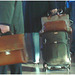Lady 55 -  Hidden High heels among suitcases -  Talons cachés parmi les valises - PET airport. 18 octobre 2008