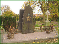 Cimetière de Helsingborg - Helsingborg cemetery - Suède / Sweden - Johannes & Erica Lund / 22 octobre 2008