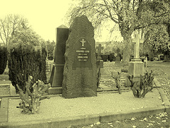 Cimetière de Helsingborg - Helsingborg cemetery - Suède / Sweden -- Johannes & Erica Lund. - Johannes & Erica Lund  / À l'ancienne.