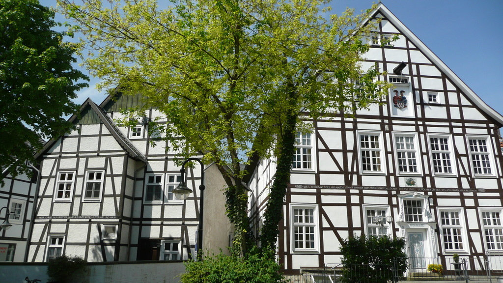 Fachwerkhäuser in Delbrück - Westfalen