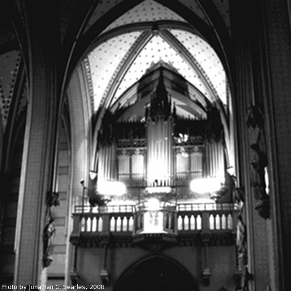 Pipe Organ, Picture 7, Katedral sv. Vaclava, Olomouc, Moravia (CZ), 2008