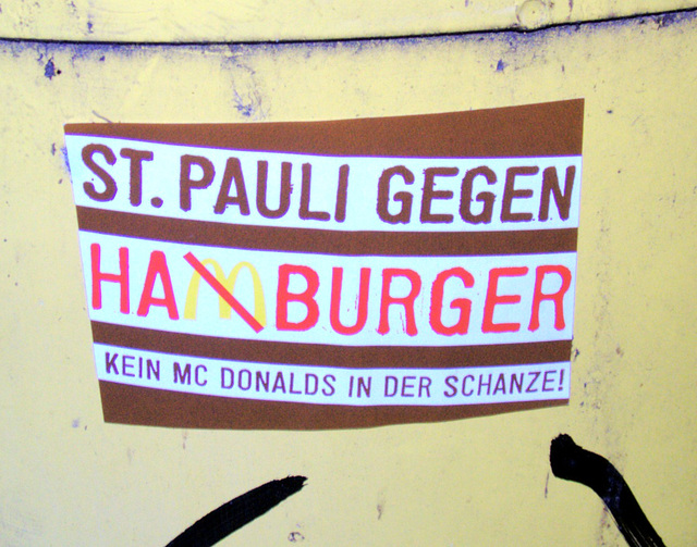 St. Pauli gegen HaMburger!