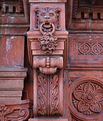 Widnes Town Hall doorway detail