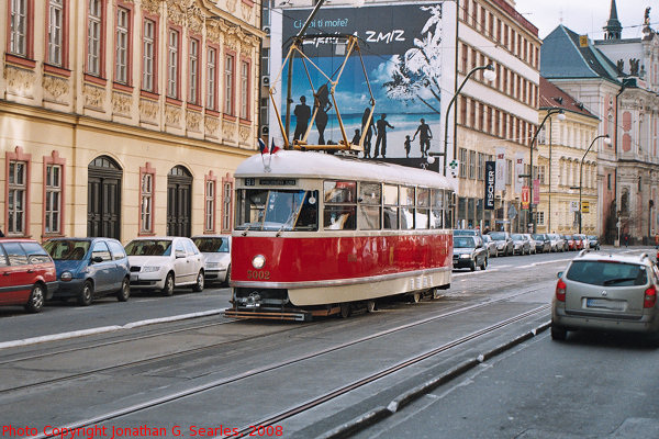 DPP #5002 on Narodni Trida, Prague, CZ, 2008