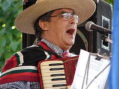 Chanteur de Cueca
