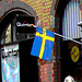 Façade et drapeau / Quinton flag façade  - Postérisation