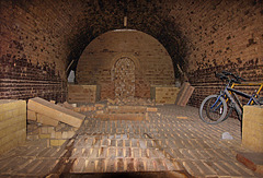Bicycles in the kiln
