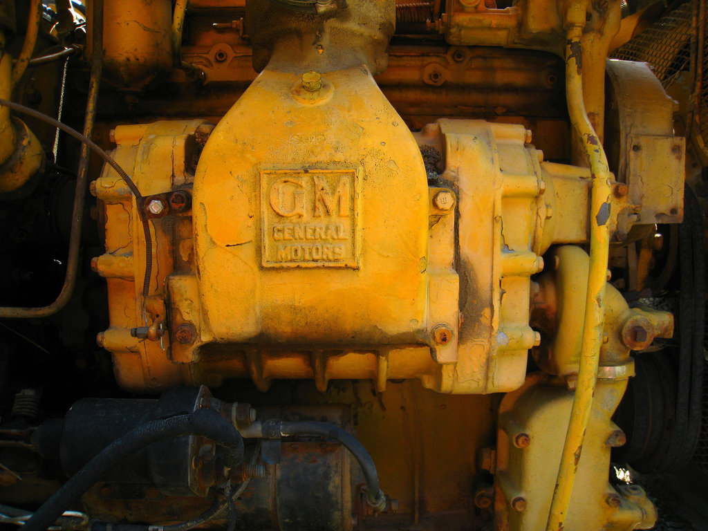 Galion Road Grader GM Engine (2547)