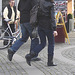 La fille ATG aux bottes sexy à talons plats / ATG Lady in flat sexy boots -  Ängelholm.  Suède / Sweden.  23 octobre 2008 - Anonymement / Anonymously
