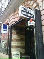 Internet Cafe Spika, Prague, CZ, 2009