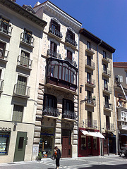 Pamplona: Plaza San Nicolás.