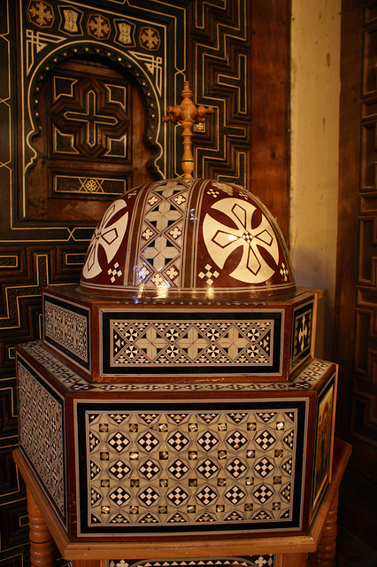dans l'église Copte du Caire dans l'église Copte du Caire