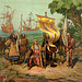 Christophe Colomb débarque à Saint-Domingue