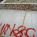 Graffiti on 1st Street (2507)