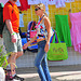 Butterfly - Déesse blonde en talons hauts / Cozumel Goddess in jeans and mules