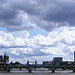 Tower Bridge with clouds