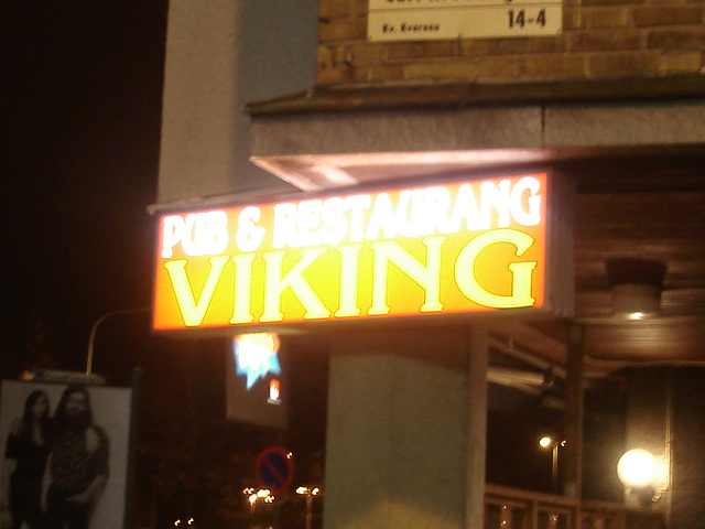 Pub & restaurang Viking  /   Helsingborg - Suède / Sweden.  22 octobre 2008