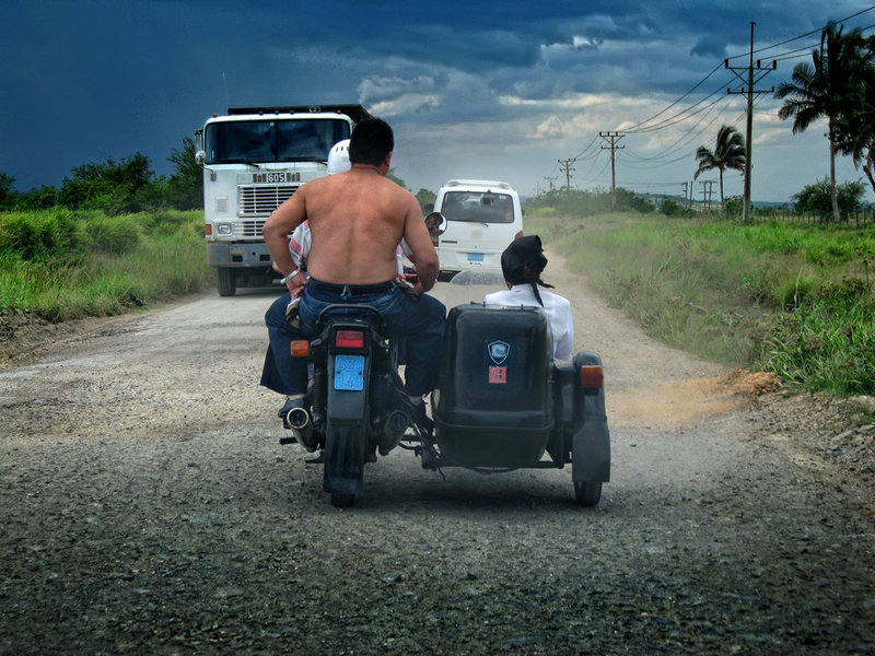 On the roads of Cuba........