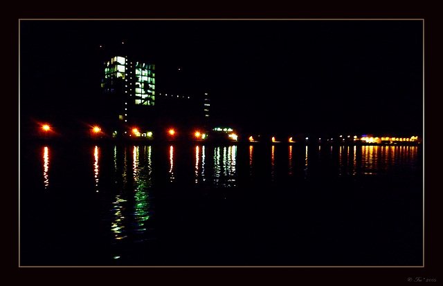 Nachts am Kanal....