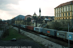 CD Freight Train, Picture 6, Litomerice, Bohemia (CZ), 2008
