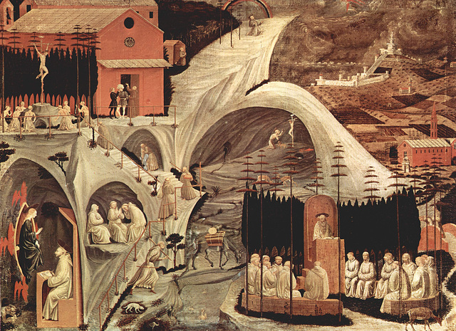 Une Thébaïde, par Paolo Uccello Une Thébaïde, par Paolo Uccello