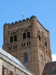 Brick Tower of St Albans Abbey