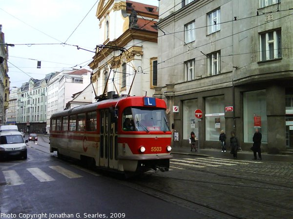 DPP #5503 at Lazarska, Prague, CZ, 2009