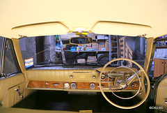 Interior of the Ford Zodiac Mk III Automatic, 1963