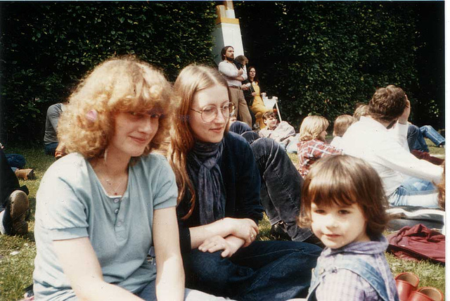 Bärbel und ich 1978