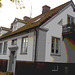 Maison aux fenêtres reflectives / Windows reflections house - Båstad /  Suède - Sweden.   21-10-2008 - Version postérisée