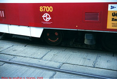 Smiley On The Wheel of DPP #8700, I.P. Pavlova, Prague, CZ, 2008
