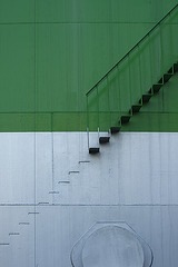 halbe Treppe / half stair