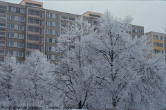 Snow in Sidliste Haje, Picture 7, Prague, CZ, 2009