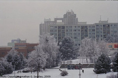 Snow in Sidliste Haje, Picture 10, Prague, CZ, 2009