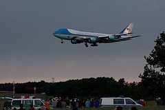 Dresden, 2009/06/04; 20:48. Air Force One.