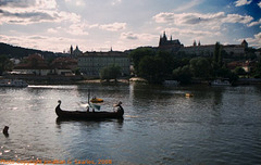 Longboat on the Vltava, Prague, CZ, 2008