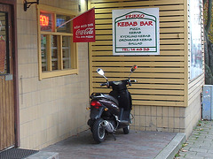 Frikko kebab bar  /  Helsingborg - Suède / Sweden.  22 octobre 2008