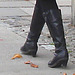 Arkitekter readhead Lady in sexy boots - Copenhagen / October 20th 2008