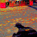 L'ombre du photographe voyeur / Specialbokhandle shadowman candid shooter -  23 octobre 2008 / Postérisée et couleurs ravivées