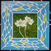 framed water lily outdoor picture