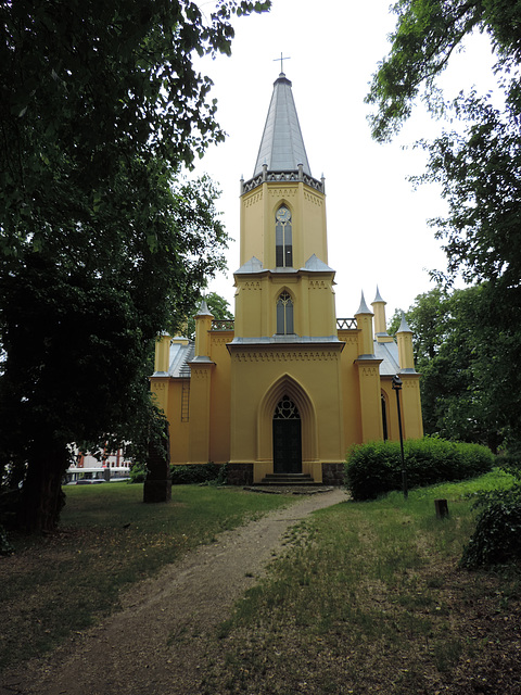 Kirche in Großbeeren von Karl Friedrich Schinkel