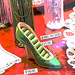 Chaussure érotique à talons hauts par Claudette en Belgique /  Shoes store window in Belgium by Claudette.  Avec / with permission.   - Postérisation