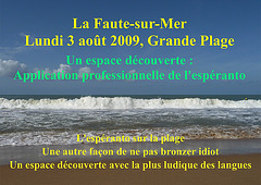 Affiche / Afiŝo La Faute-sur-Mer