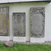 Alte Grabsteine in Genshagen