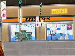 La zone Matas / Matas corner  -  Copenhague.  20 octobre 2008  -  Négatif