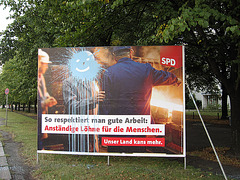 spaß im wahlkampf / fun at the election campaign